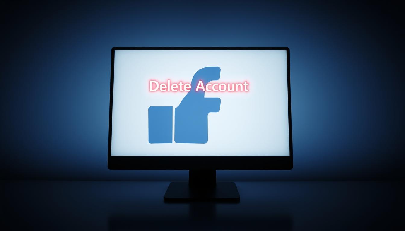 How to delete Facebook account