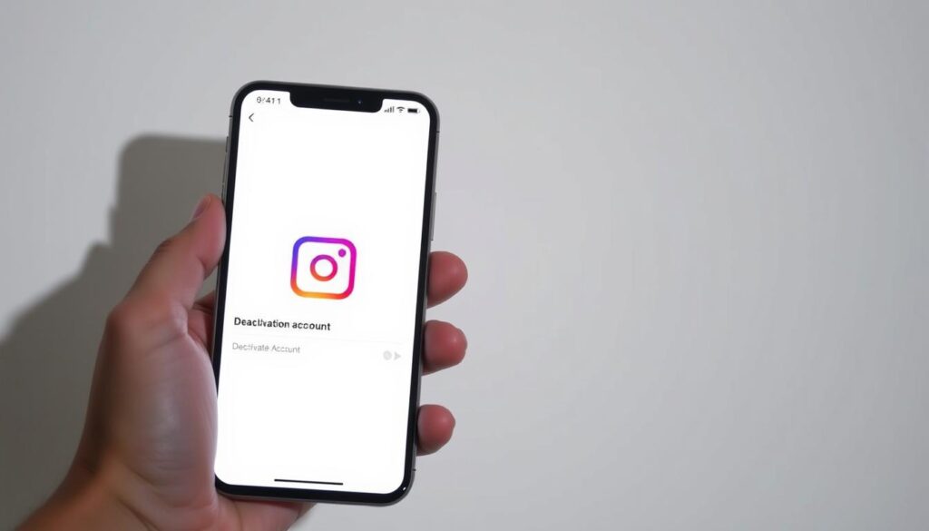 deactivating instagram on mobile devices