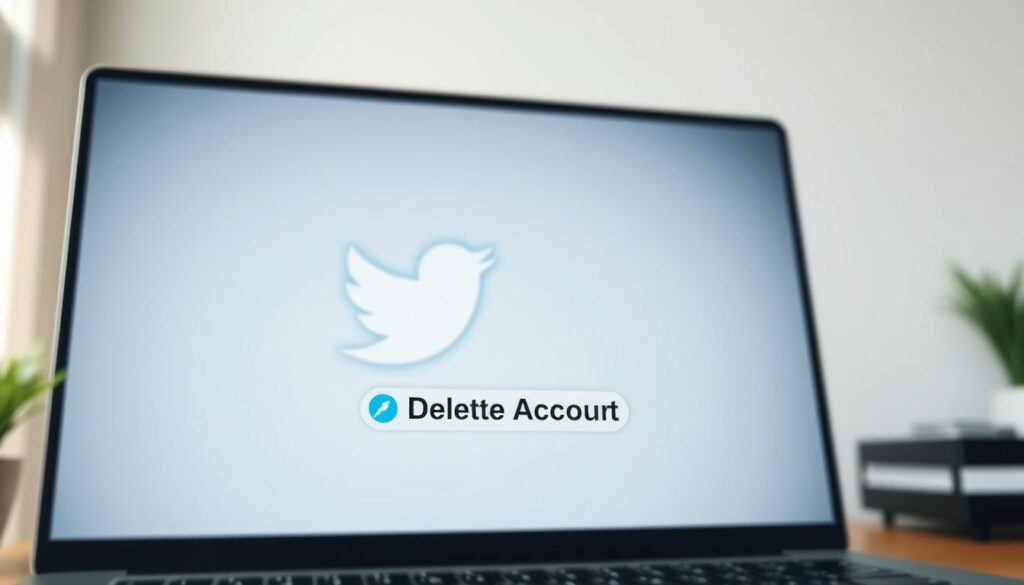 delete Twitter account