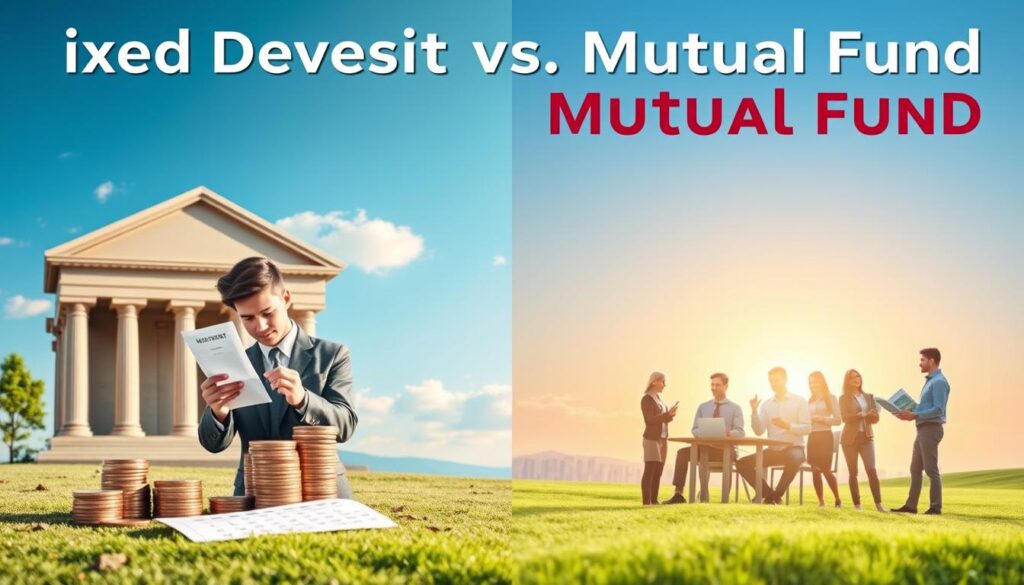 fixed deposit vs mutual fund