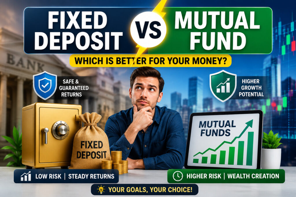 Fixed deposit vs mutual fund
