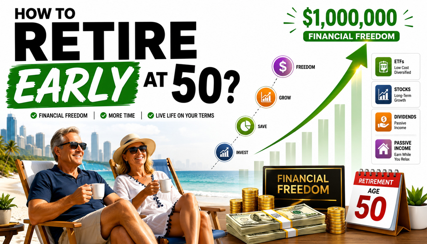 how to retire early at 50
