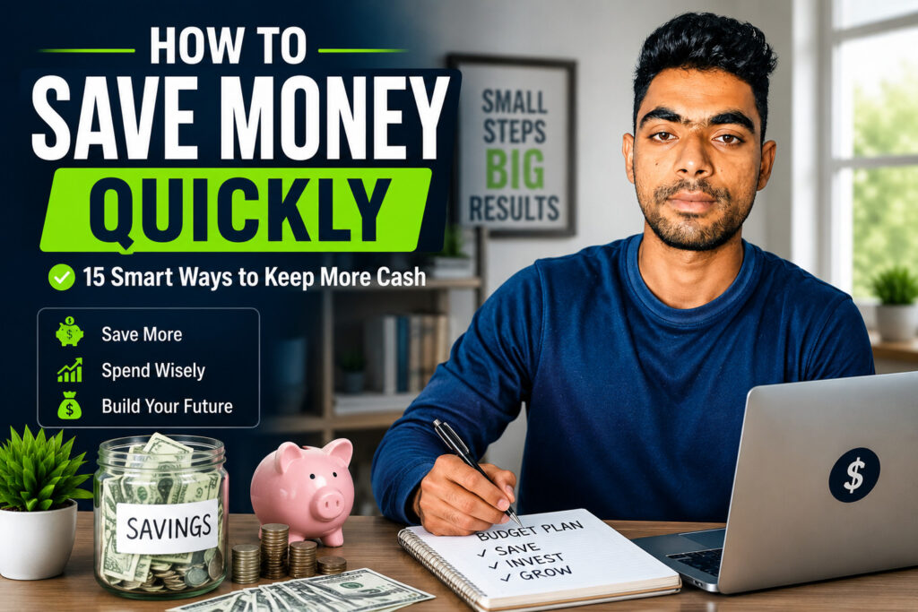 how to save money quickly